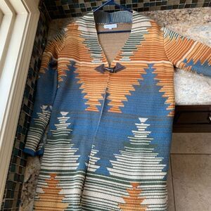 Keren Hart Southwest heavy sweater coat